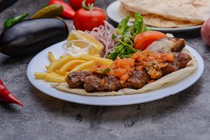 Kebab With Tomatoes - Cuisine Photo